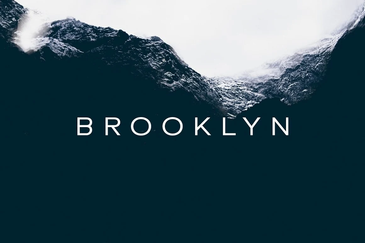 Brooklyn Font preview