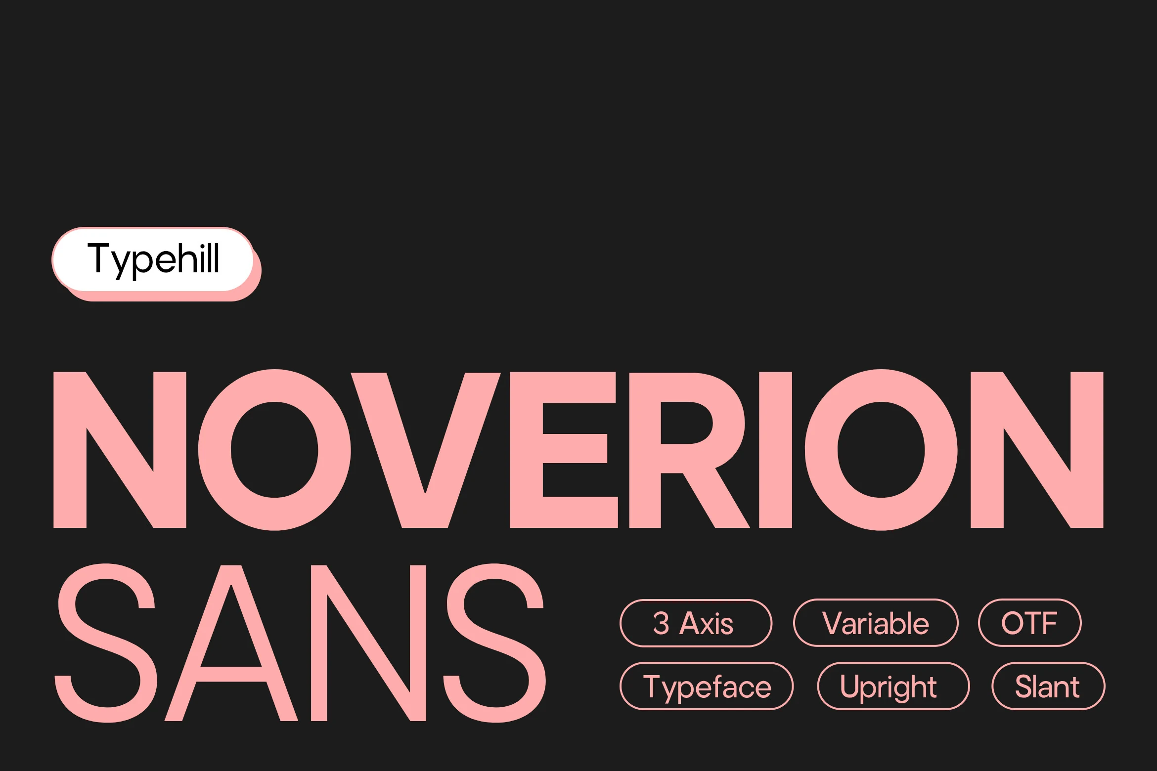 Noverion Sans Font preview from a Sans Serif Fonts collection