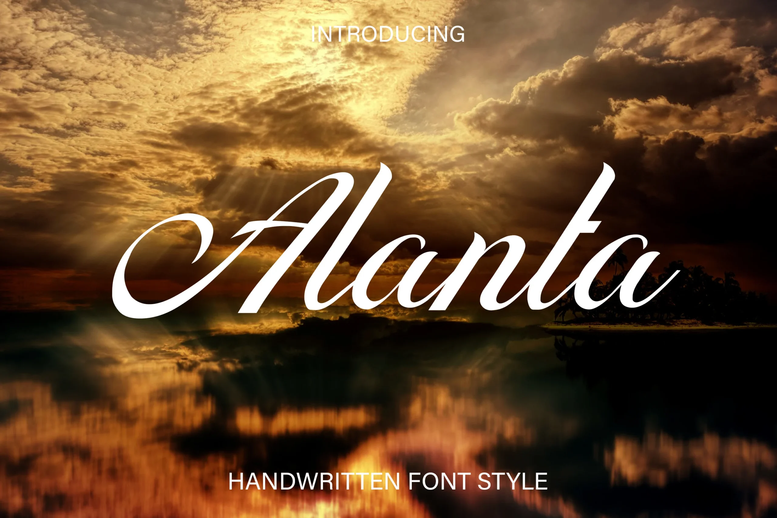 Alanta font preview
