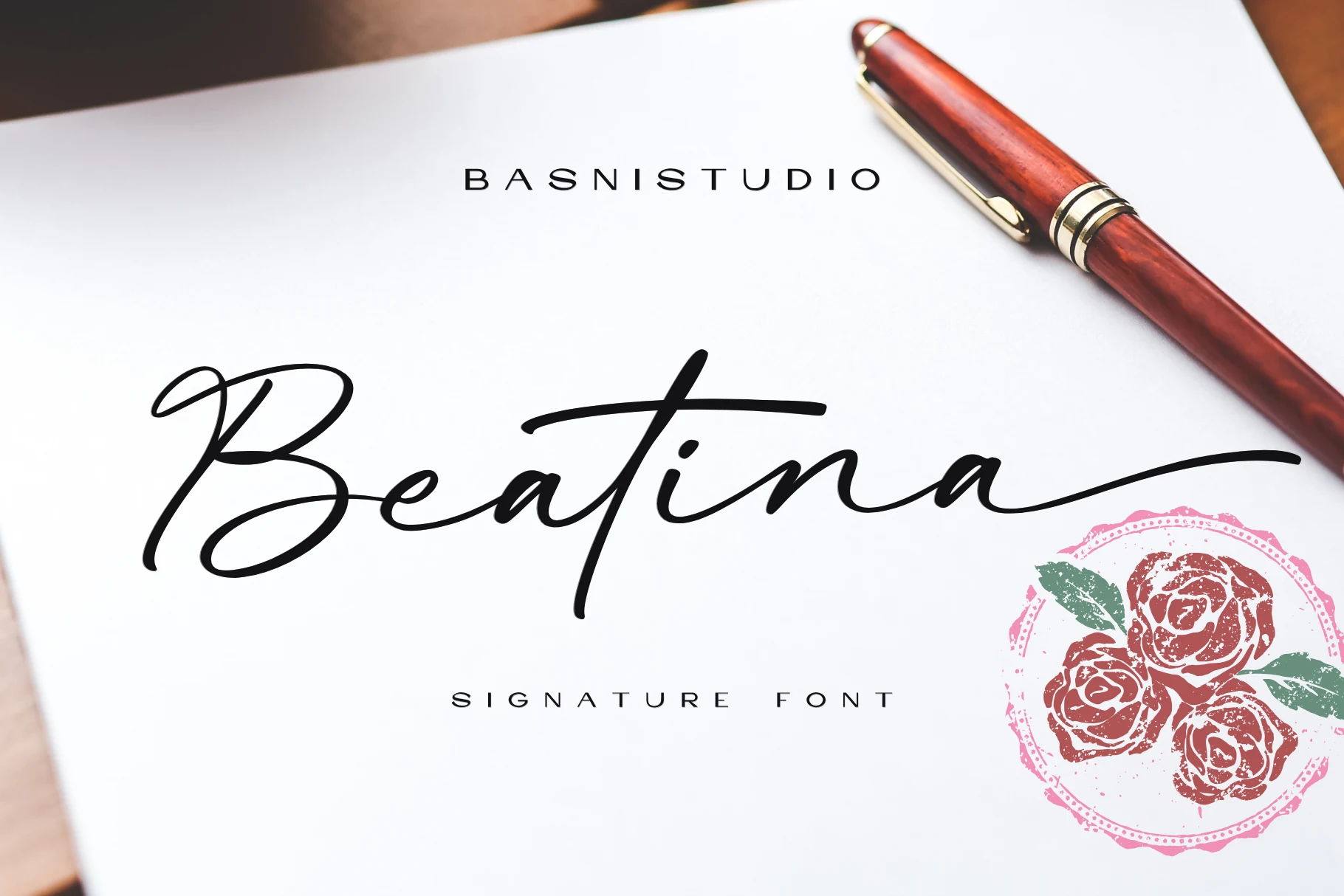 Beatina font preview