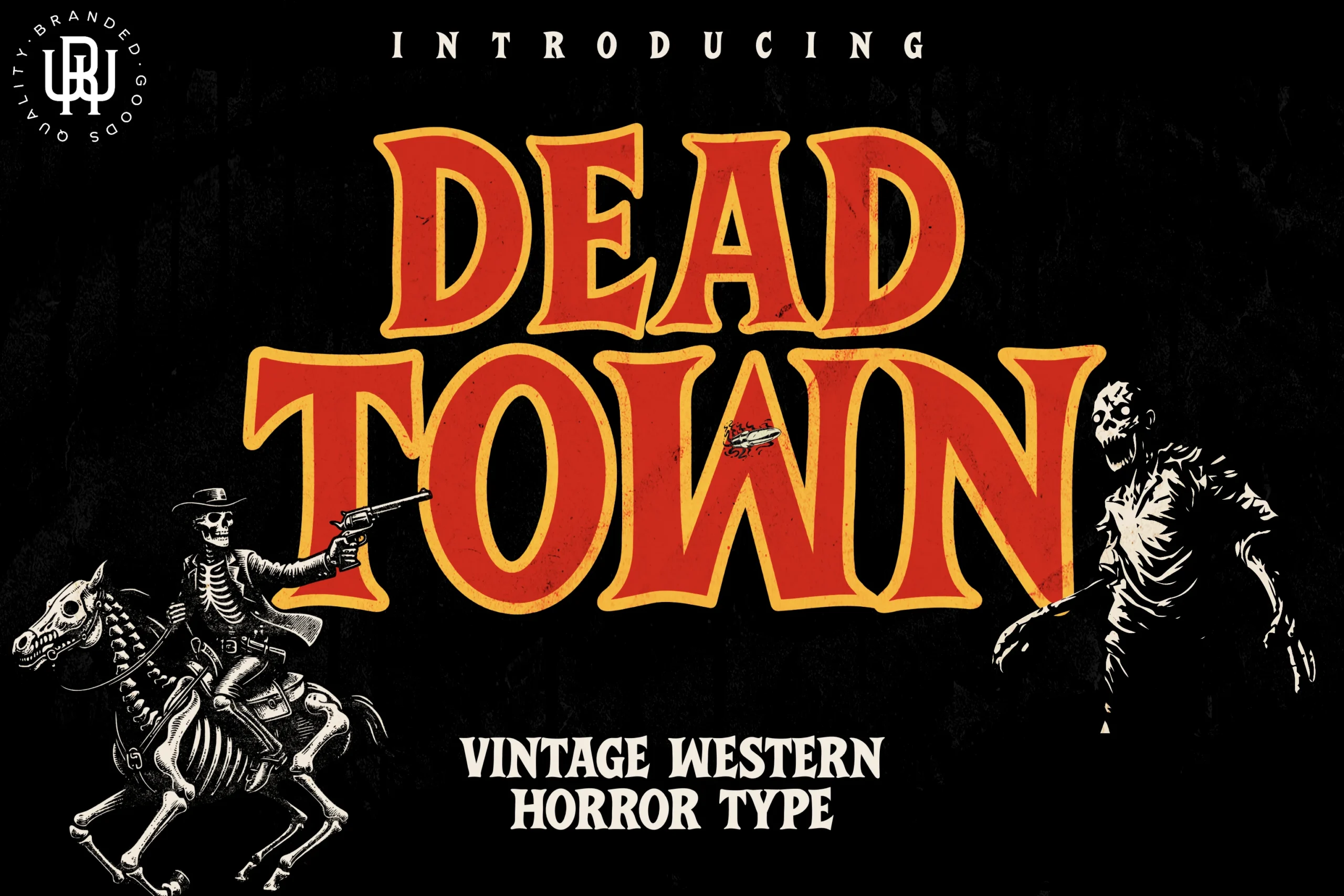 Dead Town font preview
