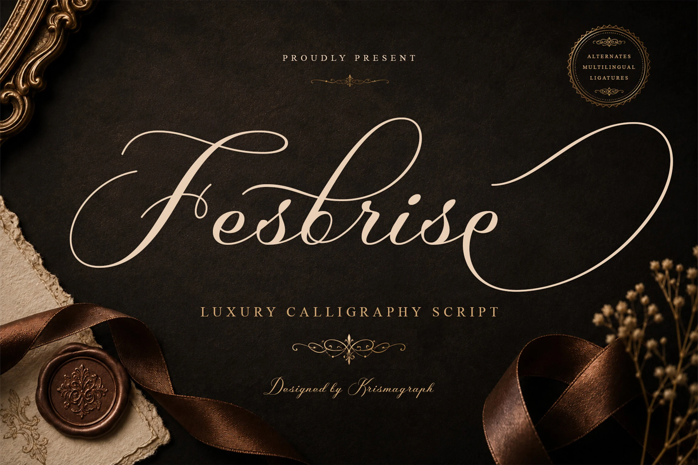 Fesbrise font preview