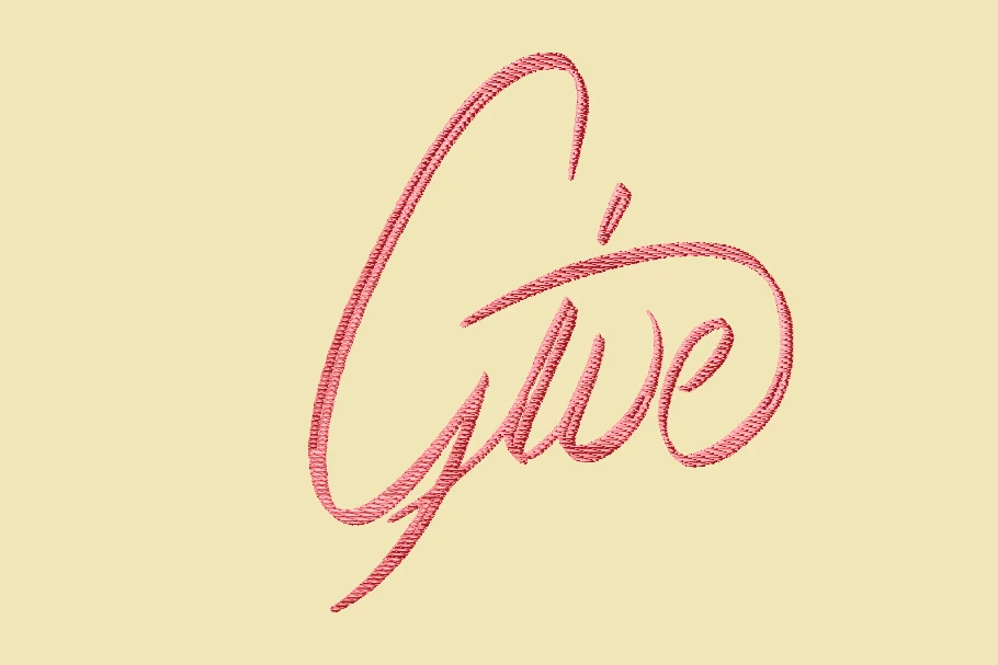 Give Vintage Lettering in a connected cursive script with high stroke contrast, a pronounced forward slant, and a sweeping initial G.