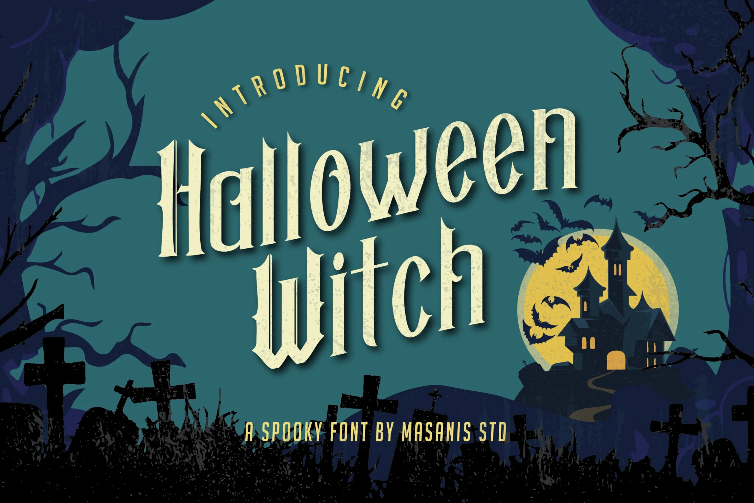 Halloween Witch font preview