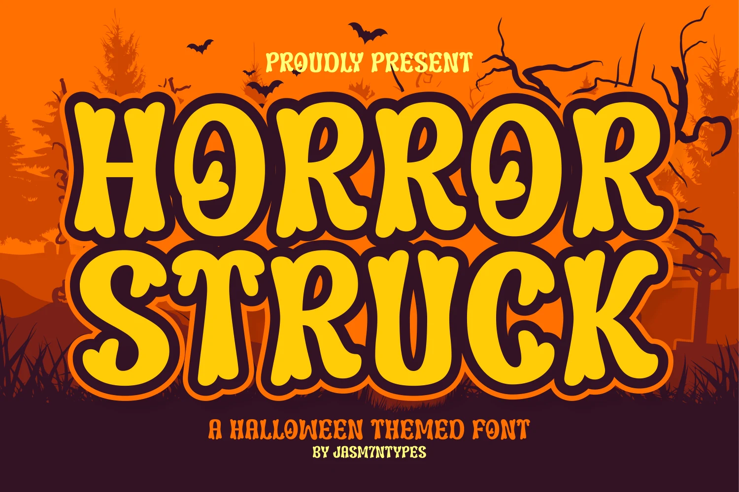 Horror Struck font preview