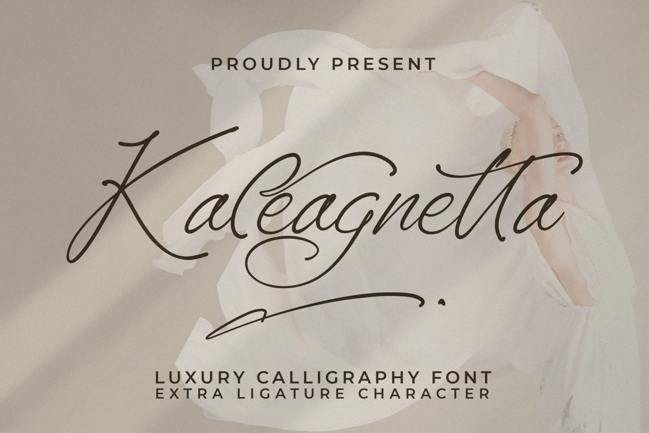 Kaleagnetta font preview