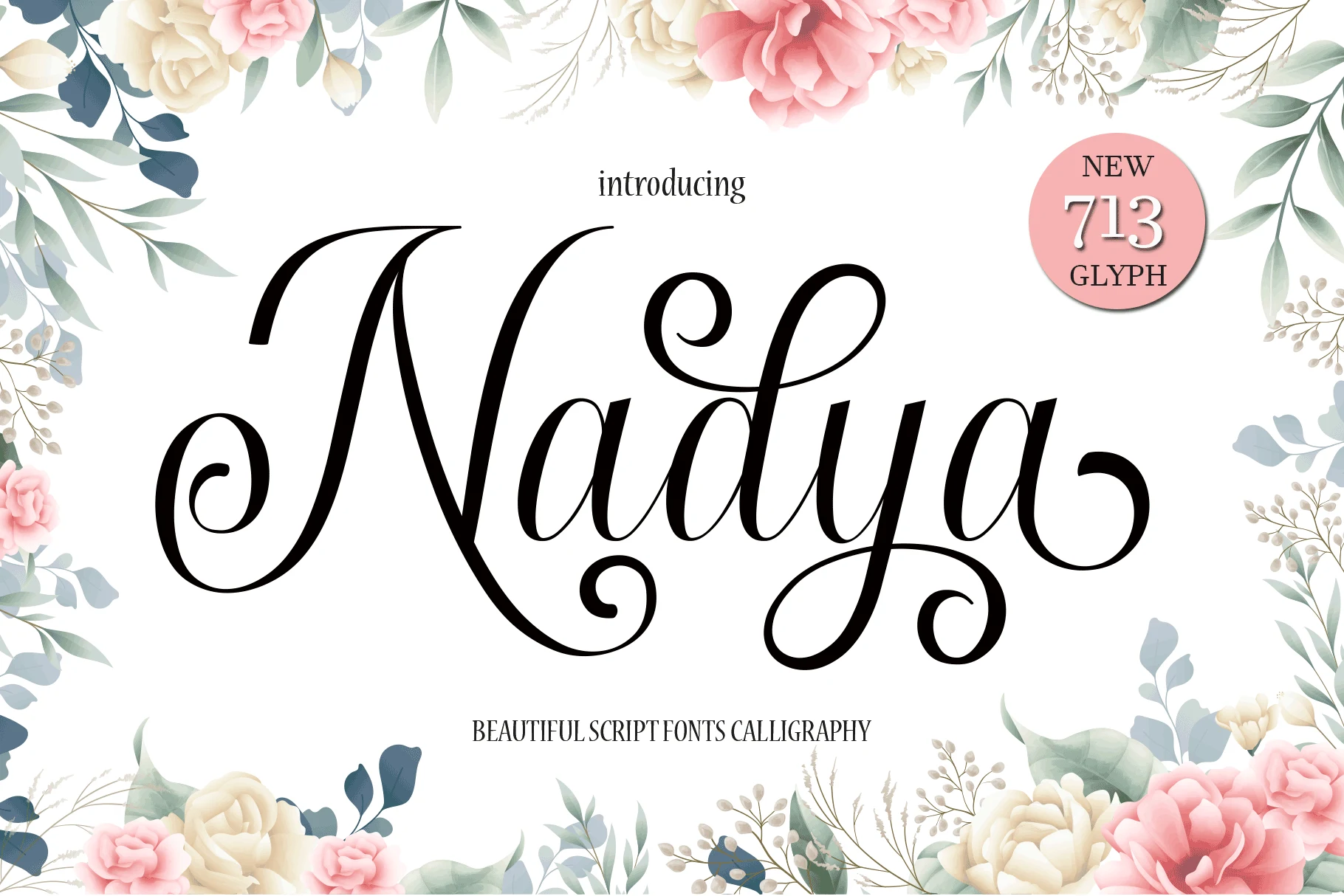 Nadya font preview