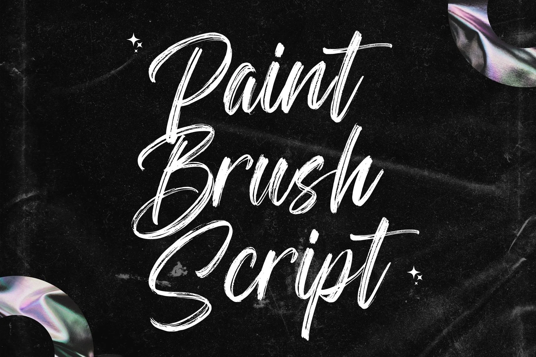 Paint Brush Script font preview