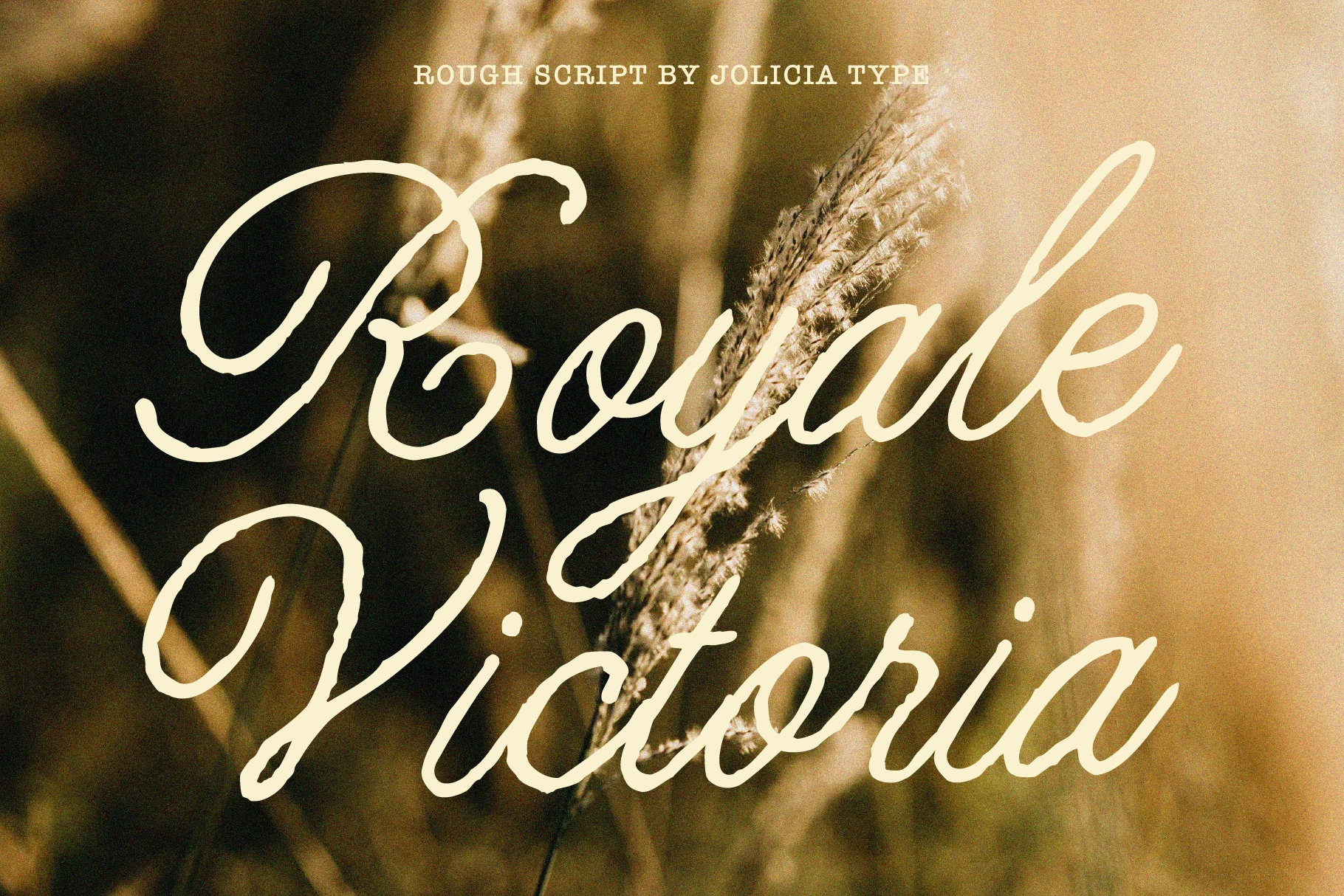 Royale Victoria font preview