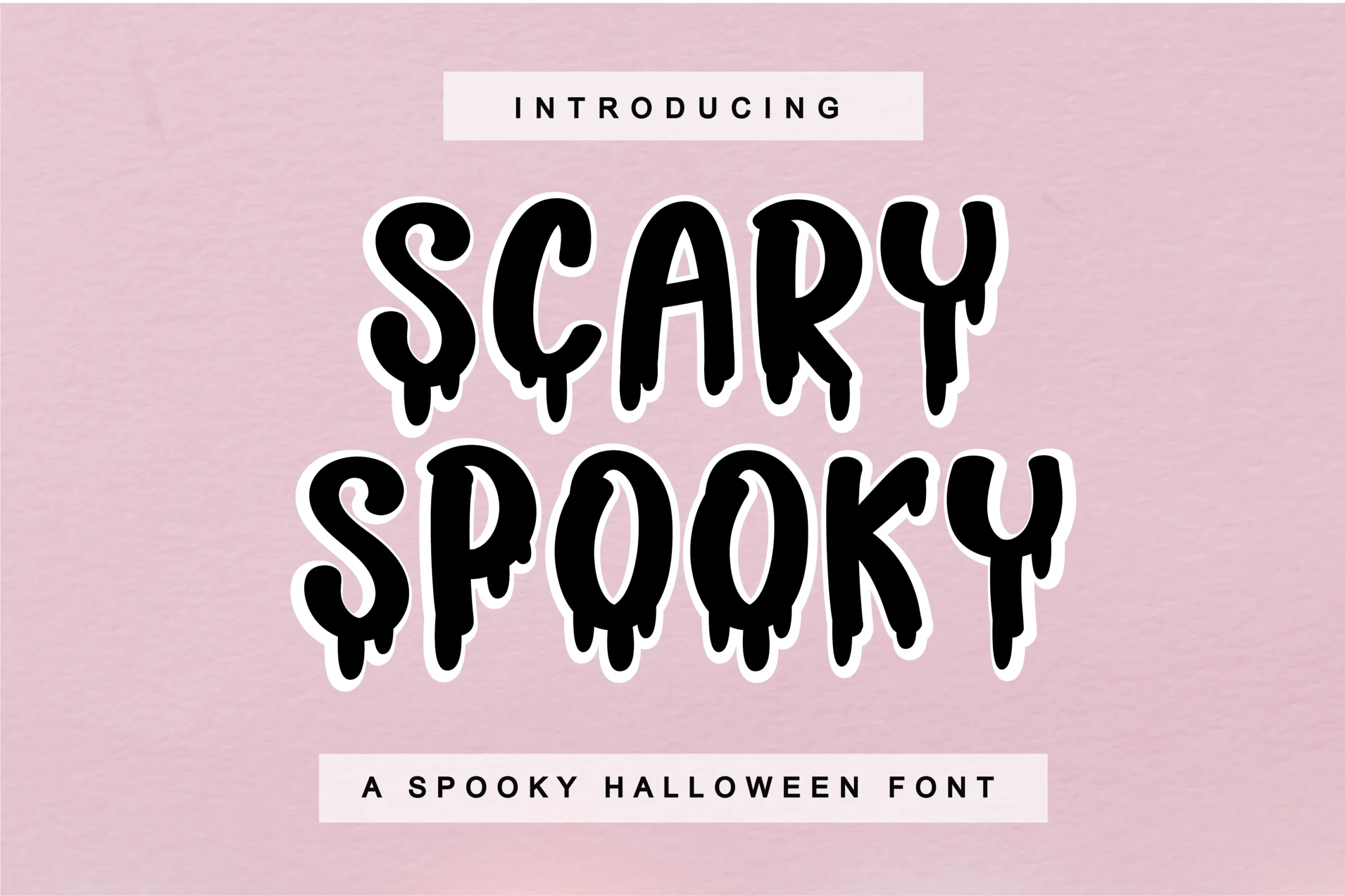 Scary Spooky font preview