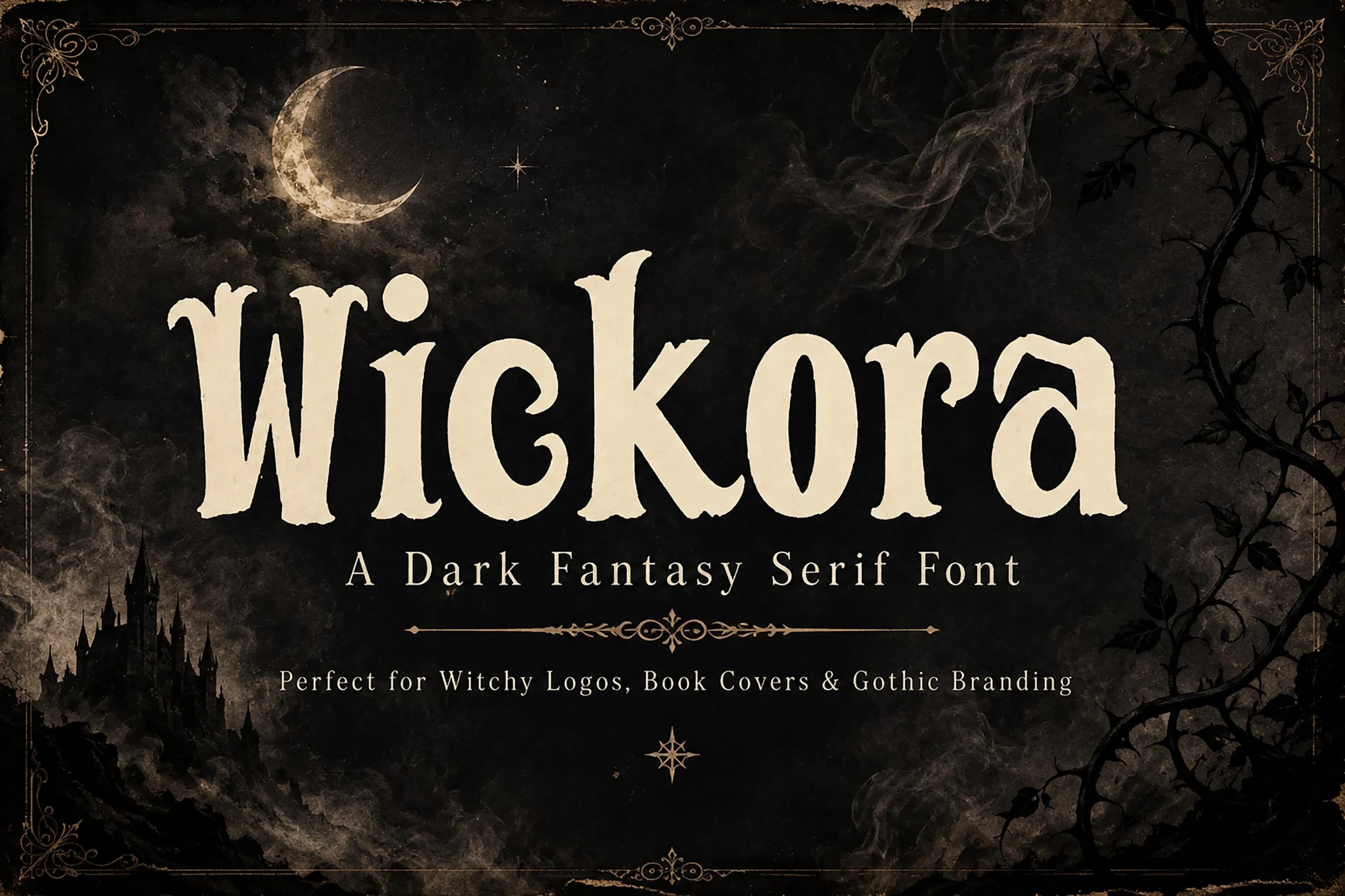 Wickora font preview